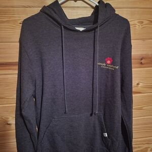 Simply Southern Plaid Dog Furever Grateful Hoodie Women Size Medium